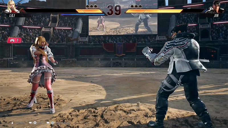 Tekken 8 takeover with a red countdown badge